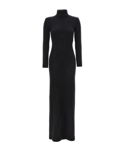 TOM FORD TOM FORD ROLL-NECK MAXI DRESS
