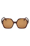 Tom Ford Geometric-frame Sunglasses In Multi