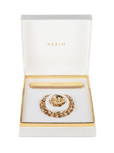 Tom Ford Rose De Grasse Solid Perfume Charm Bracelet & Necklace Compact In Pink