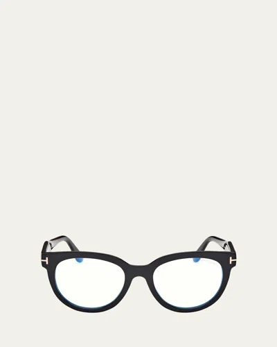 TOM FORD ROUND ACETATE OPTICAL GLASSES