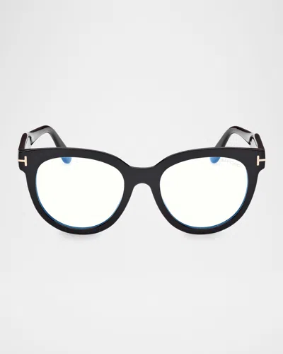 TOM FORD ROUND ACETATE OPTICAL GLASSES