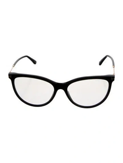 Pre-owned Tom Ford Round Eyeglasses In Brown