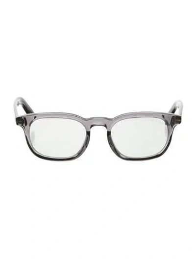 Pre-owned Tom Ford Round Eyeglasses In Grey