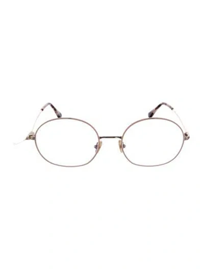 Pre-owned Tom Ford Round Eyeglasses In Multi