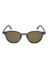 Tom Ford Round-frame Full-rim Sunglasses In Gray
