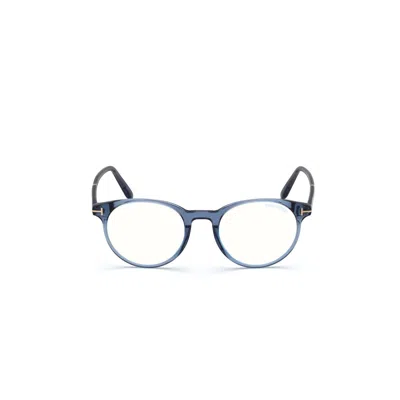 Tom Ford Round Frame Glasses In 090