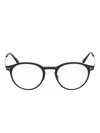 Tom Ford Round-frame Glasses In Black