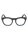 Tom Ford Square Full-rim Glasses In Black