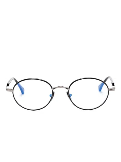 Tom Ford Round-frame Glasses In Black