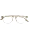 Tom Ford Round-frame Glasses In Gray