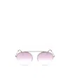 Tom Ford Round-frame Gradient Sunglasses In Pink