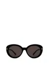 Tom Ford Eyewear Round Frame Sunglasses In 01a