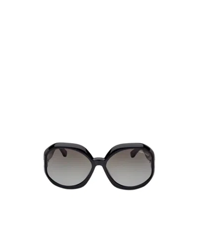 Tom Ford Round-frame Sunglasses In Gray
