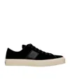 Tom Ford Logo-print Low-top Sneakers In Black