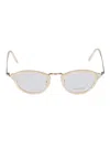 Tom Ford Round Lens Slim Temple Glasses In 060