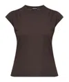 Tom Ford Logo-embroidered T-shirt In Brown