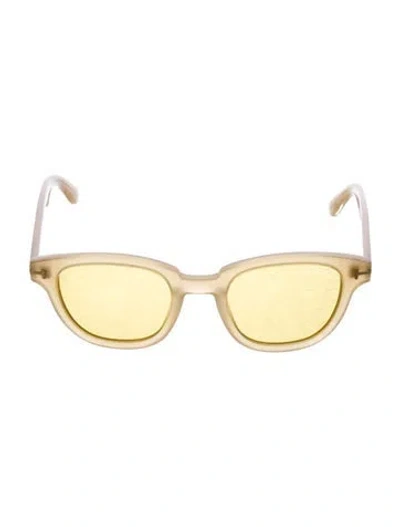 Pre-owned Tom Ford Round Tinted Sunglasses
