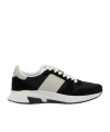 Tom Ford Black Mesh And Suede Sneakers