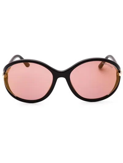 Tom Ford Round Women's Sunglasses - Ft1090 Style In Multi