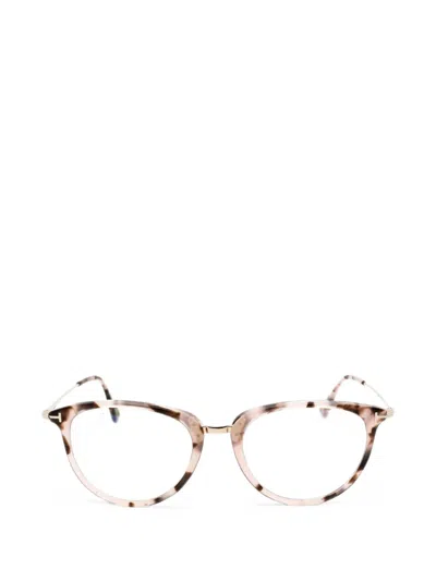 Tom Ford Round-frame Glasses In Multi