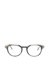 Tom Ford Round-frame Glasses In White