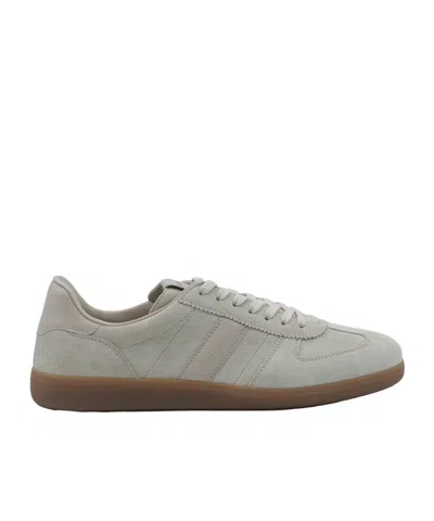 Tom Ford Logo-print Suede Sneakers In Multi
