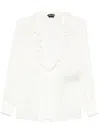 Tom Ford Ruffle-detailed Silk Blouse