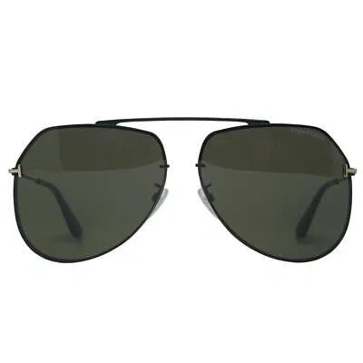Pre-owned Tom Ford Russel Ft0795-h 01a Sunglasses In Gray