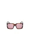 Tom Ford Ryder-02 W Ft1035 52y Square Sunglasses In Pink