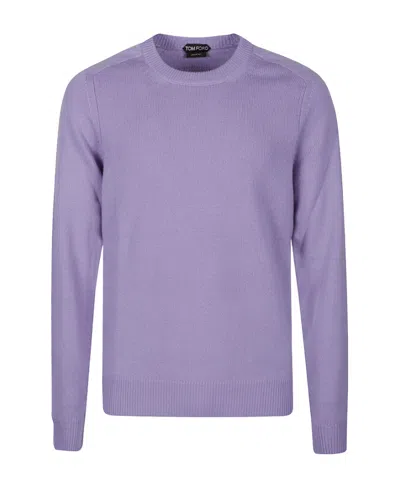 TOM FORD TOM FORD SADDLE CREWNECK JUMPER