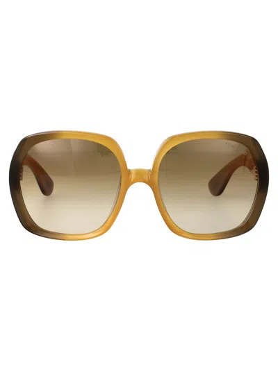 Tom Ford Saffron Sunglasses In Brown