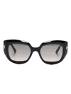 Tom Ford Saltzman Sunglasses In Black