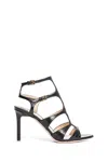 Tom Ford High Stiletto Sandals With Cut-out Straps In Black