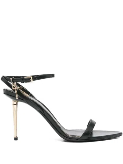 TOM FORD SANDALS WITH PADLOCK DETAIL