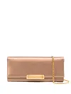 Tom Ford Satin Bar Clutch Bag In Neutral