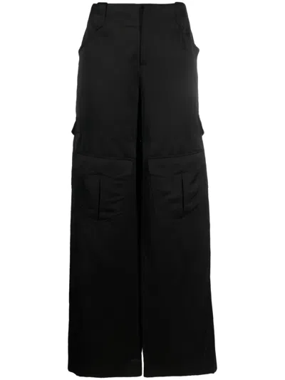 TOM FORD SATIN CARGO TROUSERS