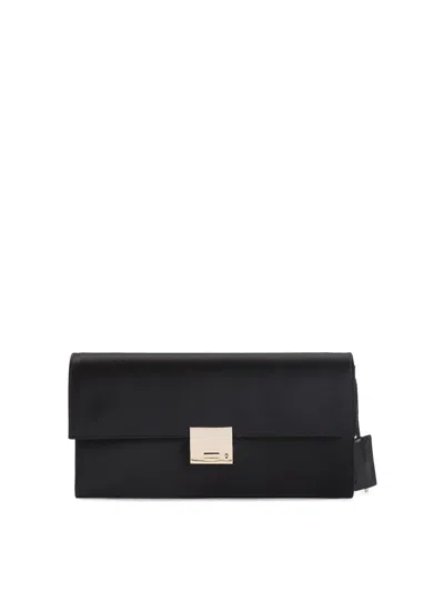 Tom Ford Satin Clutch In Black