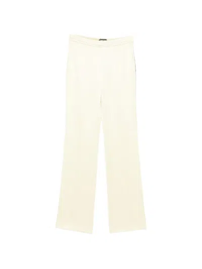 Tom Ford Satin Joggers In Neutral