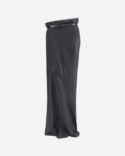 TOM FORD SATIN LONG SKIRT