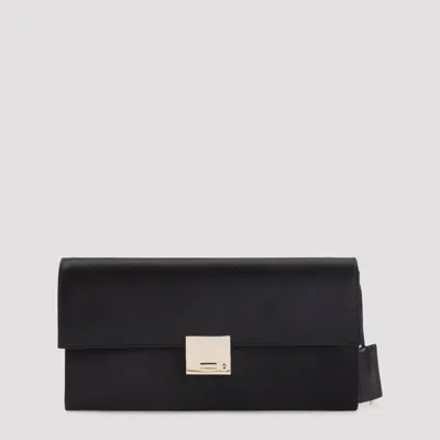 Tom Ford Satin Mini Clutch Bag - 26.5cm X 14cm X 4cm In Black