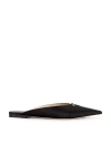 Tom Ford Satin Mule In Black