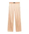 Tom Ford Satin Pajama Pants In Nude