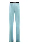 Tom Ford Satin Pants In Blue