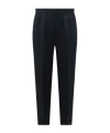 Tom Ford Satin Semi Sartorial Pants In Black