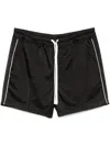 Tom Ford Shorts Aus Satin In Schwarz