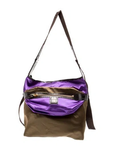 Pre-owned Tom Ford Satin Shoulder Bag In Multi