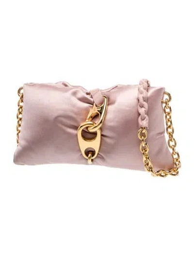 Pre-owned Tom Ford Satin Shoulder Bag In Pink