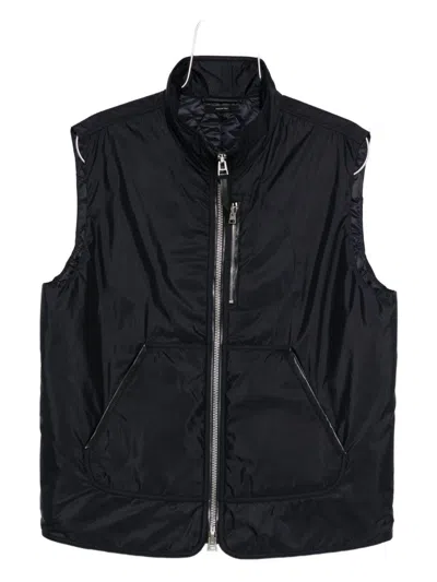 Tom Ford Satin Zipped Vest