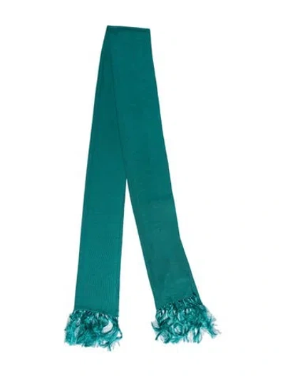 Pre-owned Tom Ford Scarf In Blue