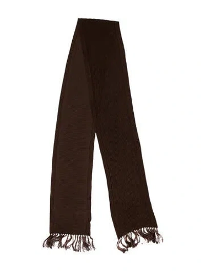 Pre-owned Tom Ford Scarf In Brown